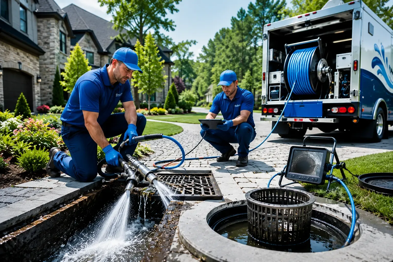 Local outdoor drain cleaning professionals in Gridley, IL